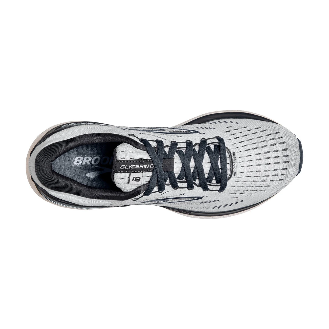 Brooks Women's Glycerin GTS 19 Running Shoe - Grey/Ombre/White - Regular (B) 5 Brooks Women's Glycerin GTS 19 Running Shoe - Grey/Ombre/White - Regular (B)
