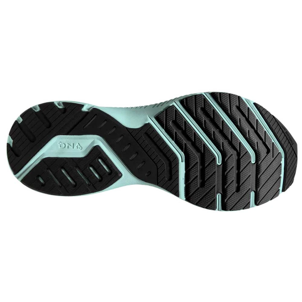 Brooks Women's Launch 8 Running Shoe - Black/Ebony/Blue Tint - Regular (B) 6 Brooks Women's Launch 8 Running Shoe - Black/Ebony/Blue Tint - Regular (B)