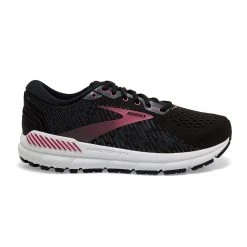 Brooks Women's Addiction GTS 15 Running Shoe - Black/Ebony/Mauvewood - Extra Wide (2E)