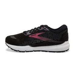 Brooks Women's Addiction GTS 15 Running Shoe - Black/Ebony/Mauvewood - Extra Wide (2E)