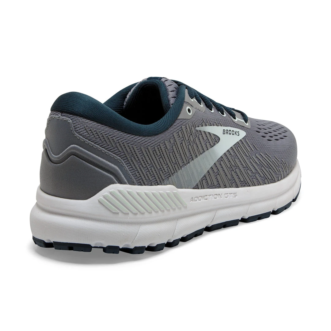Brooks Shoes Women's Addiction GTS 15 Running Shoe - Grey/Navy/Aqua - Regular (B) 4 Brooks Shoes Women's Addiction GTS 15 Running Shoe - Grey/Navy/Aqua - Regular (B)