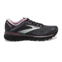 Brooks Shoes Women's Adrenaline GTS 22 Running Shoe - Pearl/Black/Metallic- Wide (D)