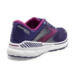 Brooks Shoes Women's Adrenaline GTS 22 Running Shoe- Navy/Yucca/Pink- Regular (B) 9 Brooks Shoes Women's Adrenaline GTS 22 Running Shoe- Navy/Yucca/Pink- Regular (B)