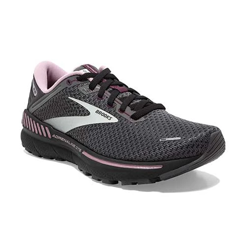 Brooks Women's Adrenaline GTS 22 Running Shoe - Pearl/Black/Metallic - Regular (B) 3 Brooks Women's Adrenaline GTS 22 Running Shoe - Pearl/Black/Metallic - Regular (B)