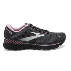 Brooks Women's Adrenaline GTS 22 Running Shoe - Pearl/Black/Metallic - Regular (B)