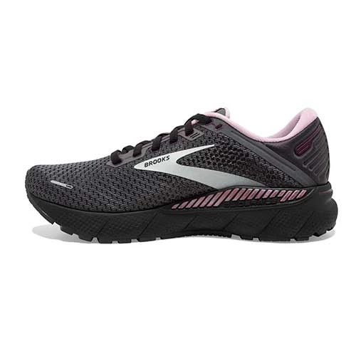 Brooks Women's Adrenaline GTS 22 Running Shoe - Pearl/Black/Metallic - Regular (B) 4 Brooks Women's Adrenaline GTS 22 Running Shoe - Pearl/Black/Metallic - Regular (B)