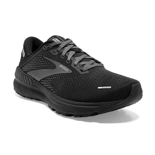 Brooks Women's Adrenaline GTS 22 - Black/Ebony- Wide (D) 2 Brooks Women's Adrenaline GTS 22 - Black/Ebony- Wide (D)
