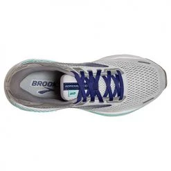 Brooks Women's Adrenaline GTS 22 Running Shoe - Alloy/Blue/Green - Wide (D) Shoes 10 Brooks Women's Adrenaline GTS 22 Running Shoe - Alloy/Blue/Green - Wide (D) Shoes