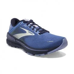 Brooks Women's Adrenaline GTS 22 Running Shoe - Blue/Purple/Nightlife - Regular (B) 8 Brooks Women's Adrenaline GTS 22 Running Shoe - Blue/Purple/Nightlife - Regular (B)