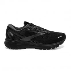 Brooks Women's Ghost 14 Running Shoe - Black/Black/Ebony - Regular (B) Shoes