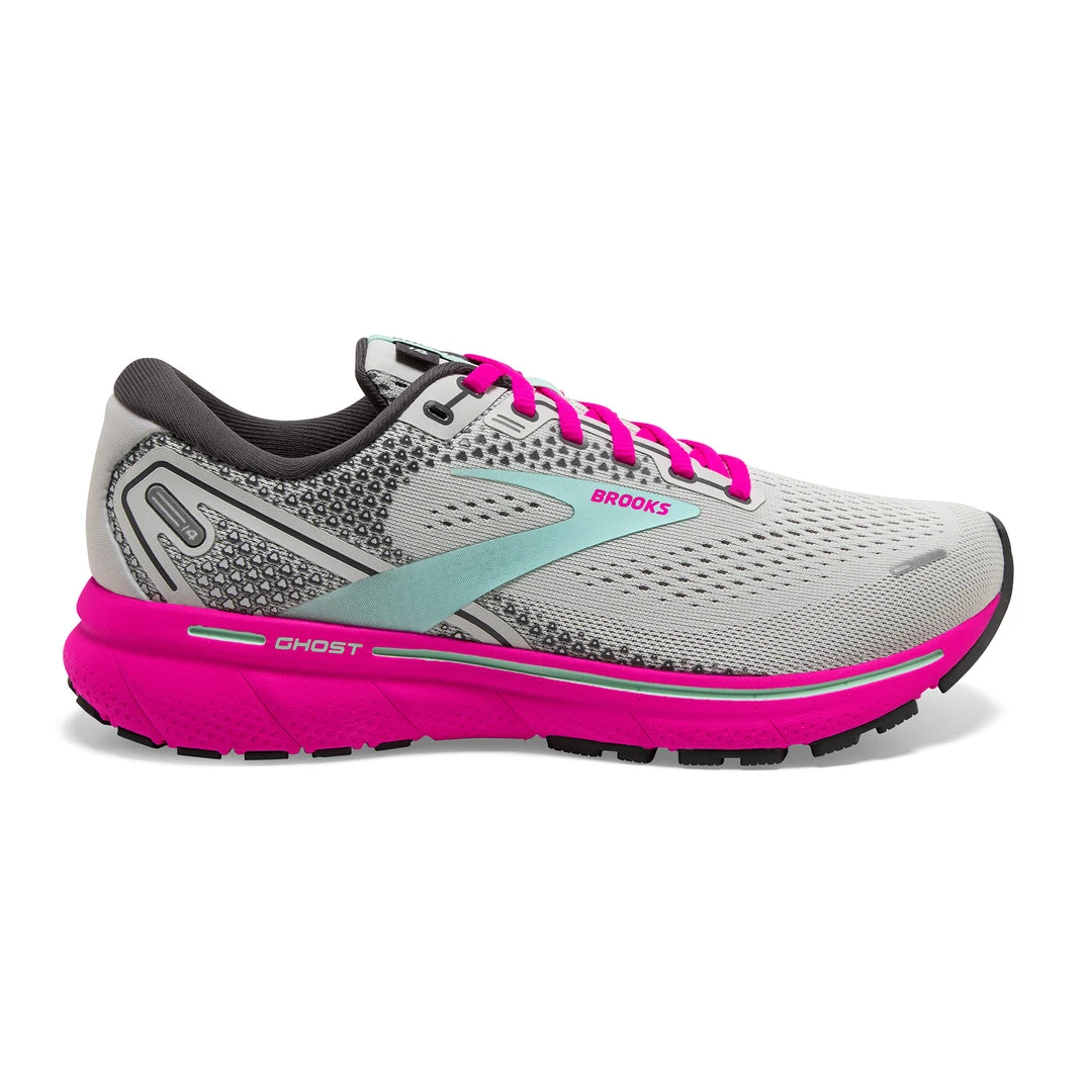 Brooks Shoes Women's Ghost 14 Running Shoe - Oyster/Yucca/Pink - Regular (B) 1 Brooks Shoes Women's Ghost 14 Running Shoe - Oyster/Yucca/Pink - Regular (B)