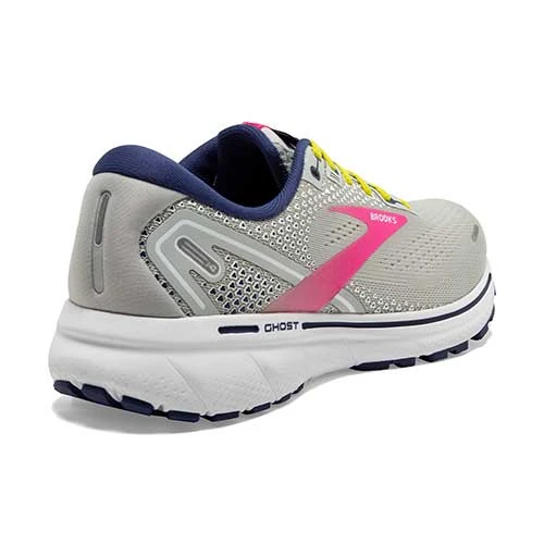 Brooks Women's Ghost 14 Running Shoe - Grey/Pink/Sulphur Spring - Regular (B) 3 Brooks Women's Ghost 14 Running Shoe - Grey/Pink/Sulphur Spring - Regular (B)