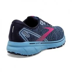 Brooks Women's Ghost 14 Running Shoes - Peacoat/Blissful Blue/Fuchsia - Regular (B) 8 Brooks Women's Ghost 14 Running Shoes - Peacoat/Blissful Blue/Fuchsia - Regular (B)