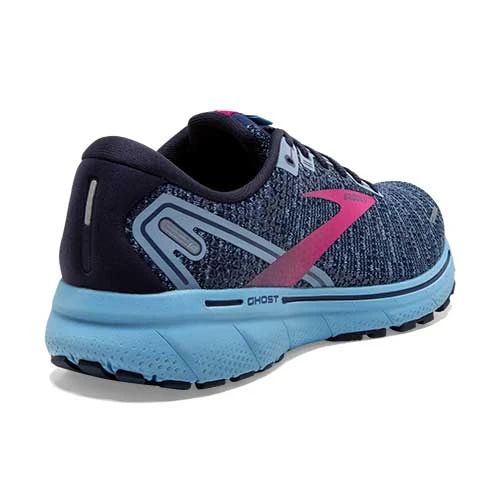Brooks Women's Ghost 14 Running Shoes - Peacoat/Blissful Blue/Fuchsia - Regular (B) 3 Brooks Women's Ghost 14 Running Shoes - Peacoat/Blissful Blue/Fuchsia - Regular (B)