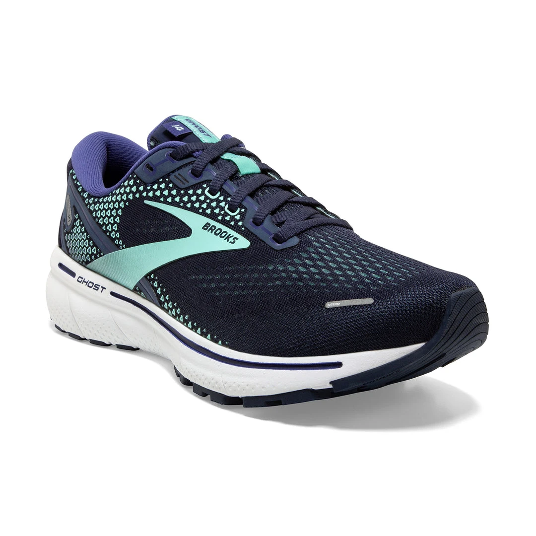 Brooks Shoes Women's Ghost 14 Running Shoe - Peacoat/Yucca/Navy - Regular (B) 4 Brooks Shoes Women's Ghost 14 Running Shoe - Peacoat/Yucca/Navy - Regular (B)