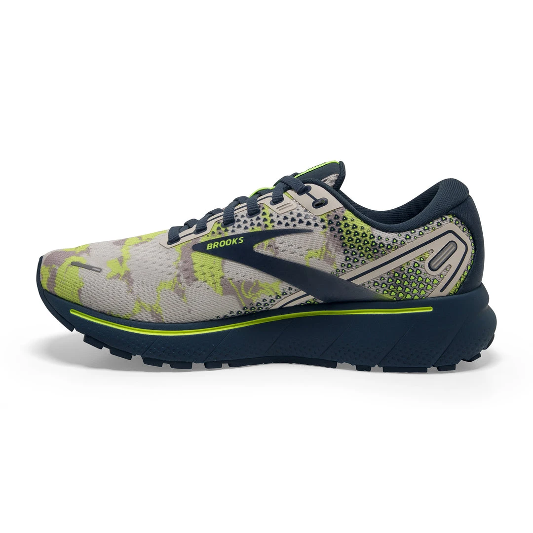 Brooks Shoes Women's Ghost 14 Camo Running Shoe - Moonbeam/Nightlife/Navy - Regular (B) 2 Brooks Shoes Women's Ghost 14 Camo Running Shoe - Moonbeam/Nightlife/Navy - Regular (B)