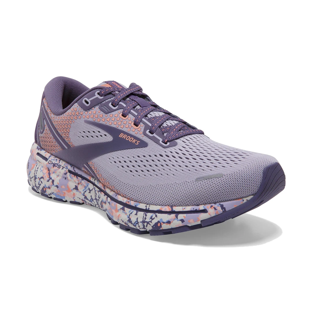 Brooks Women's Ghost 14 Running Shoe - Cadet/Thistle/Papaya Punch - Regular (B) 3 Brooks Women's Ghost 14 Running Shoe - Cadet/Thistle/Papaya Punch - Regular (B)