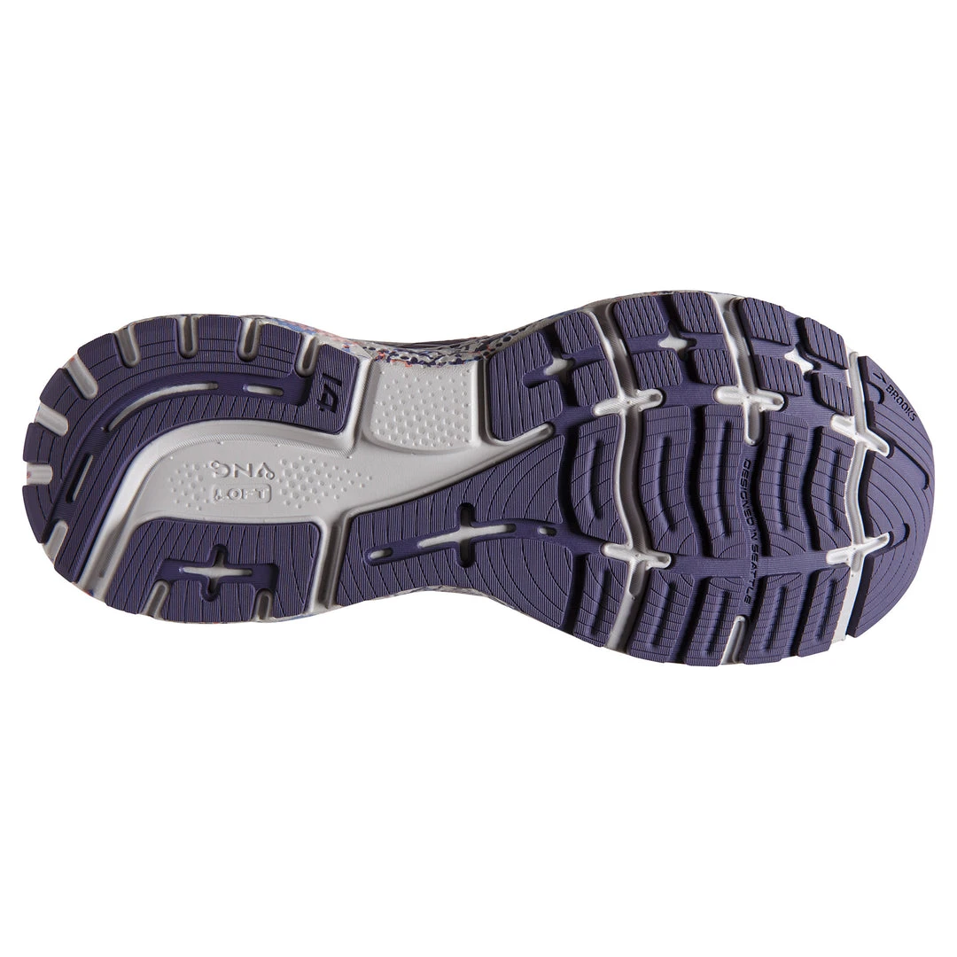 Brooks Women's Ghost 14 Running Shoe - Cadet/Thistle/Papaya Punch - Regular (B) 6 Brooks Women's Ghost 14 Running Shoe - Cadet/Thistle/Papaya Punch - Regular (B)