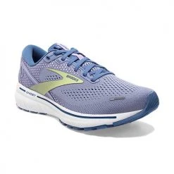 Brooks Women's Ghost 14 Running Shoe - Purple Impression/Dutch/Lime - Regular (B)