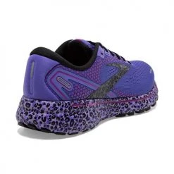 Brooks Women's Ghost 14 Running Shoe - Cactus/Purple/Black - Regular (B) Shoes