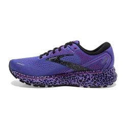 Brooks Women's Ghost 14 Running Shoe - Cactus/Purple/Black - Regular (B) Shoes