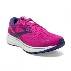 Brooks Women's Ghost 14 Running Shoe - Fuschia/Yucca/Navy - Regular (B) Shoes 8 Brooks Women's Ghost 14 Running Shoe - Fuschia/Yucca/Navy - Regular (B) Shoes