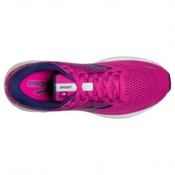 Brooks Women's Ghost 14 Running Shoe - Fuschia/Yucca/Navy - Regular (B) Shoes 10 Brooks Women's Ghost 14 Running Shoe - Fuschia/Yucca/Navy - Regular (B) Shoes