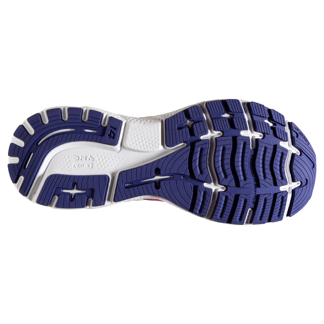 Brooks Women's Ghost 14 Running Shoe - Fuschia/Yucca/Navy - Regular (B) Shoes 6 Brooks Women's Ghost 14 Running Shoe - Fuschia/Yucca/Navy - Regular (B) Shoes