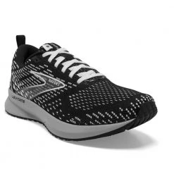 Brooks Shoes Women's Levitate 5 Running Shoe- Black/Grey/White- Regular (B)