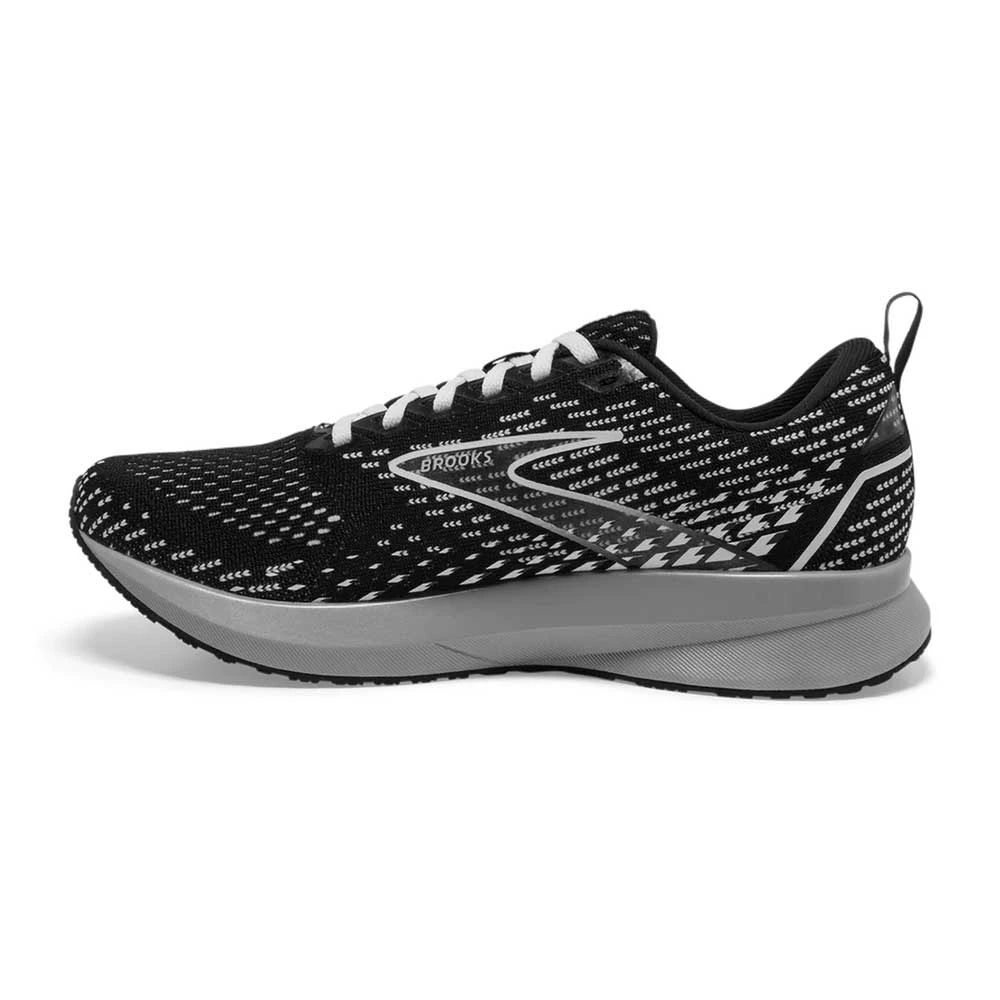 Brooks Women's Levitate StealthFit GTS 5 Running Shoes- Black/Grey/White- Regular (B) 4 Brooks Women's Levitate StealthFit GTS 5 Running Shoes- Black/Grey/White- Regular (B)