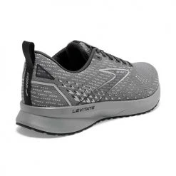 Brooks Women's Levitate 5 Running Shoe- Grey/Oyster/Blackened Pearl- Regular (B) 8 Brooks Women's Levitate 5 Running Shoe- Grey/Oyster/Blackened Pearl- Regular (B)
