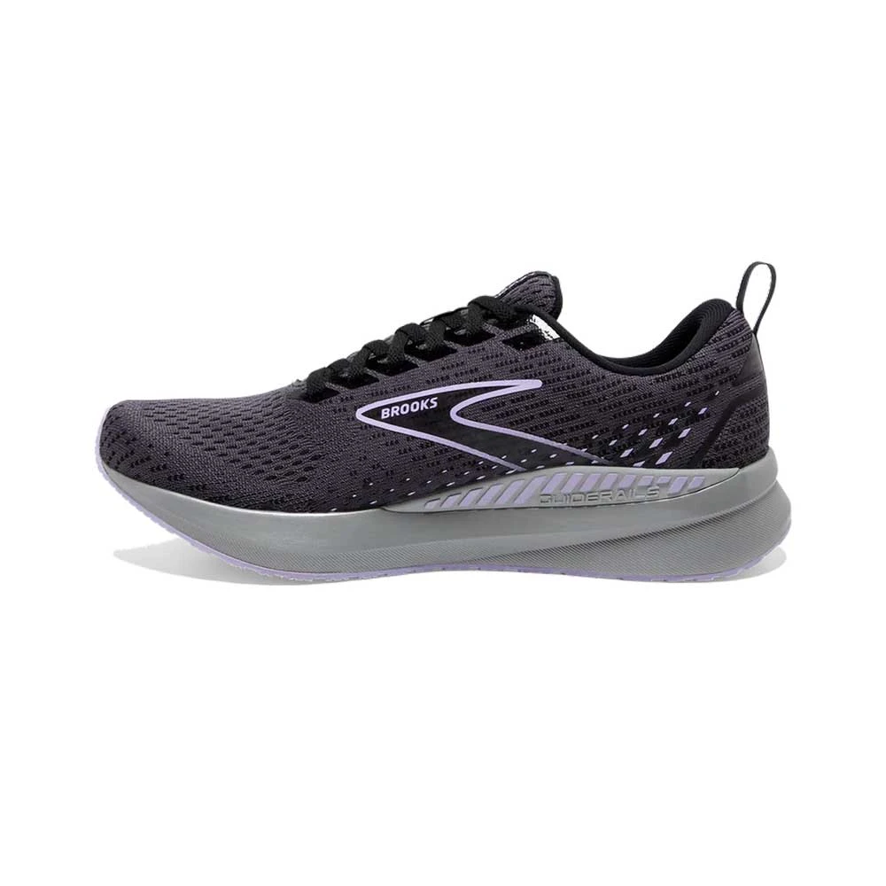 Brooks Women's Levitate GTS 5 Running Shoe - Ebony/Black/Lilac - Regular (B) 4 Brooks Women's Levitate GTS 5 Running Shoe - Ebony/Black/Lilac - Regular (B)