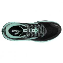 Brooks Women's Cascadia 16 Trail Shoe- Black/Ebony/Yucca - Wide (D) 10 Brooks Women's Cascadia 16 Trail Shoe- Black/Ebony/Yucca - Wide (D)