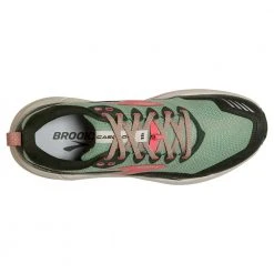 Brooks Women's Cascadia 16 Trail Shoe - Basil/Duffel Bag/Coral - Regular (B) Shoes 10 Brooks Women's Cascadia 16 Trail Shoe - Basil/Duffel Bag/Coral - Regular (B) Shoes