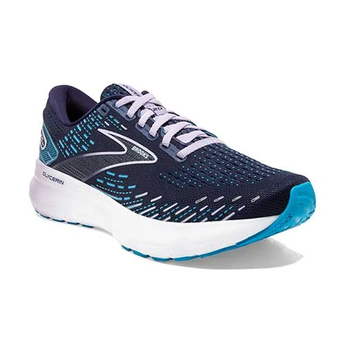 Brooks Women's Glycerin 20 Running Shoe - Peacoat/Ocean/Pastel Lilac - Regular (B) Shoes 2 Brooks Women's Glycerin 20 Running Shoe - Peacoat/Ocean/Pastel Lilac - Regular (B) Shoes