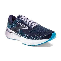 Brooks Shoes Women's Glycerin GTS 20 Running Shoe- Peacoat/Ocean/Pastel Lilac - Regular (B)