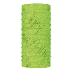 Buff CoolNet UV+ MultiFunctional Headwear - Reflective-Lime Heather Run