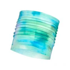 Buff CoolNet UV+ Multifunctional Headband - Marbled Turquoise Run