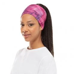Buff CoolNet UV+ Multifunctional Headband - Pixeline Purple Run