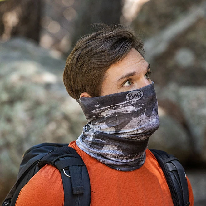 Buff Run Original EcoStretch Multifunctional Neckwear - Geoelens Grey 2 Buff Run Original EcoStretch Multifunctional Neckwear - Geoelens Grey