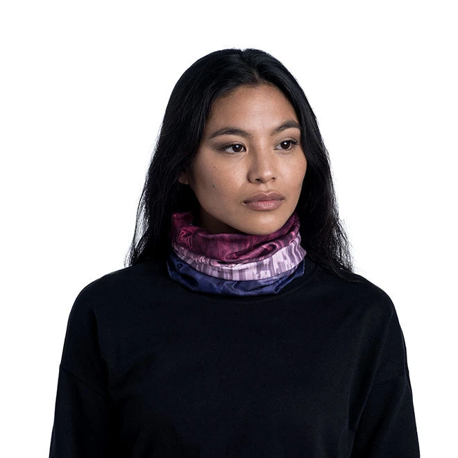 Buff ThermoNet Multifunctional Neckwear - 3D Purple Run 2 Buff ThermoNet Multifunctional Neckwear - 3D Purple Run