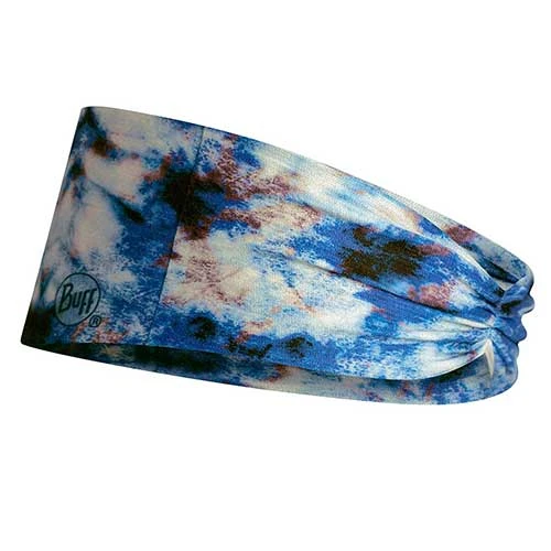 Buff Unisex CoolNet UV Ellipse Headband - Telblur Blue Run 1 Buff Unisex CoolNet UV Ellipse Headband - Telblur Blue Run