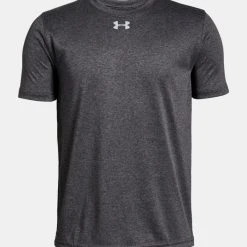 Under Armour Men's UA Locker 2.0 Short Sleeve Shirt - Grey Sustainability