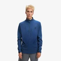 On Running Men's Climate Shirt - Denim Tops