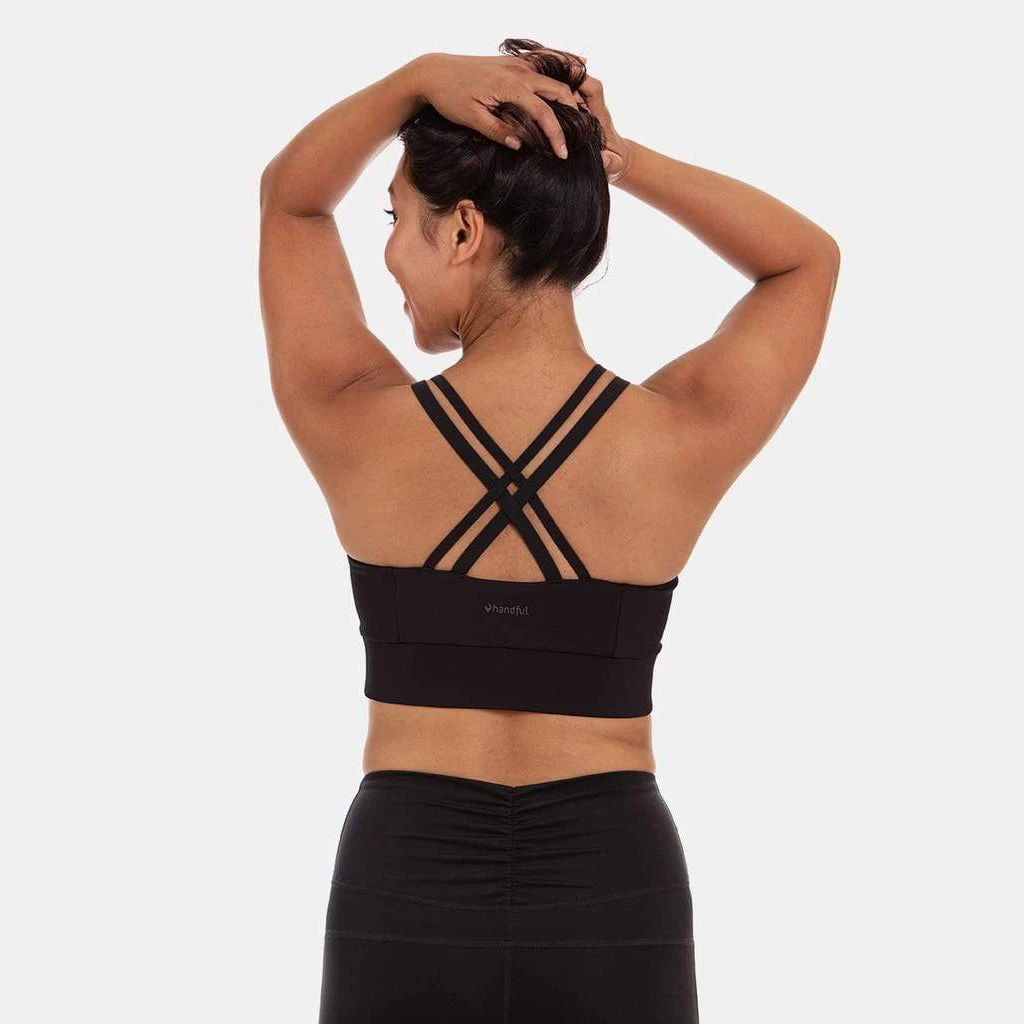 Handful Incorporated Women's Double Down Bra - Booya Black 3 Handful Incorporated Women's Double Down Bra - Booya Black