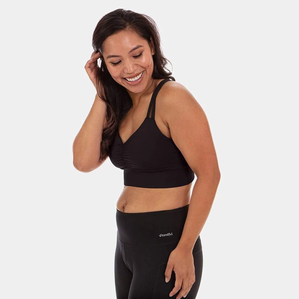 Handful Incorporated Women's Double Down Bra - Booya Black 2 Handful Incorporated Women's Double Down Bra - Booya Black