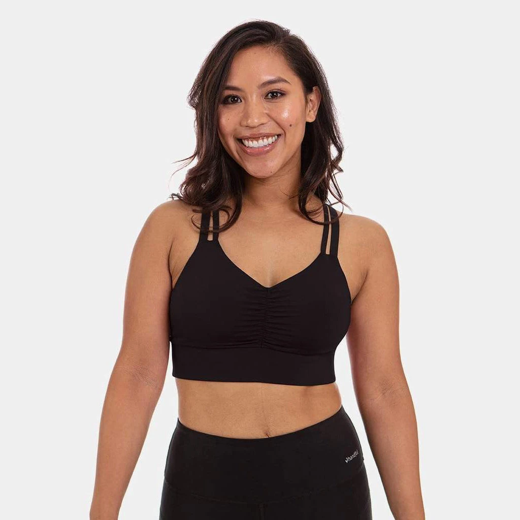 Handful Incorporated Women's Double Down Bra - Booya Black 1 Handful Incorporated Women's Double Down Bra - Booya Black
