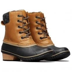 Sorel Women's Slimpack II Lace Boots - Elk Black- Regular (B)