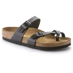 Birkenstock Mayari Cork Graceful Licorice Birko-Flor Sandal- Regular/Wide