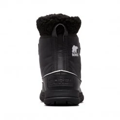 Sorel Women's Explorer Carnival Boot - Black/Sea Salt- Regular (B)